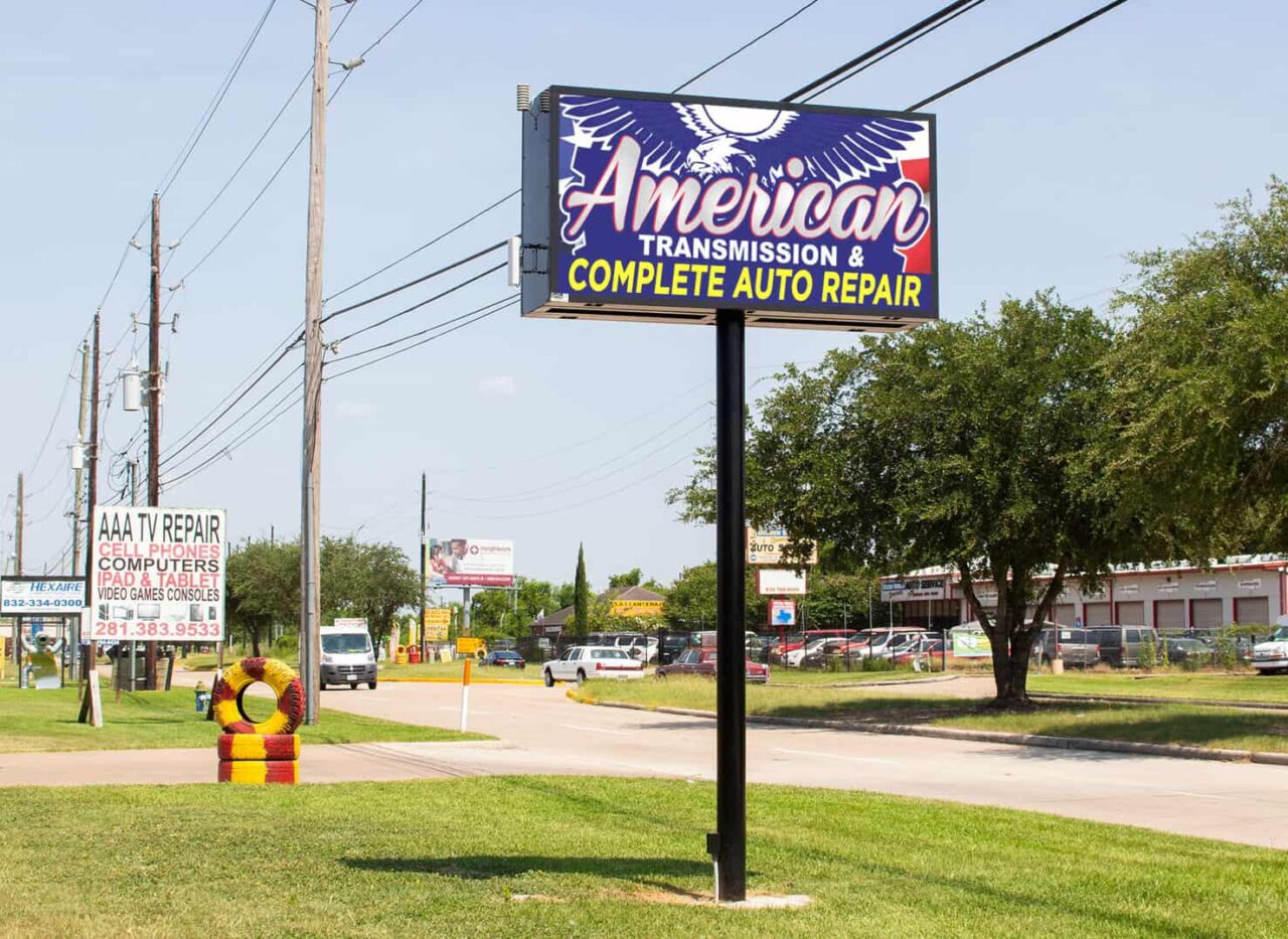 American Transmission • LED Partners Digital Displays Sign Company