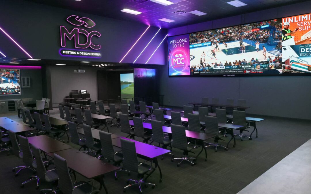 MDC large Indoor Videowall