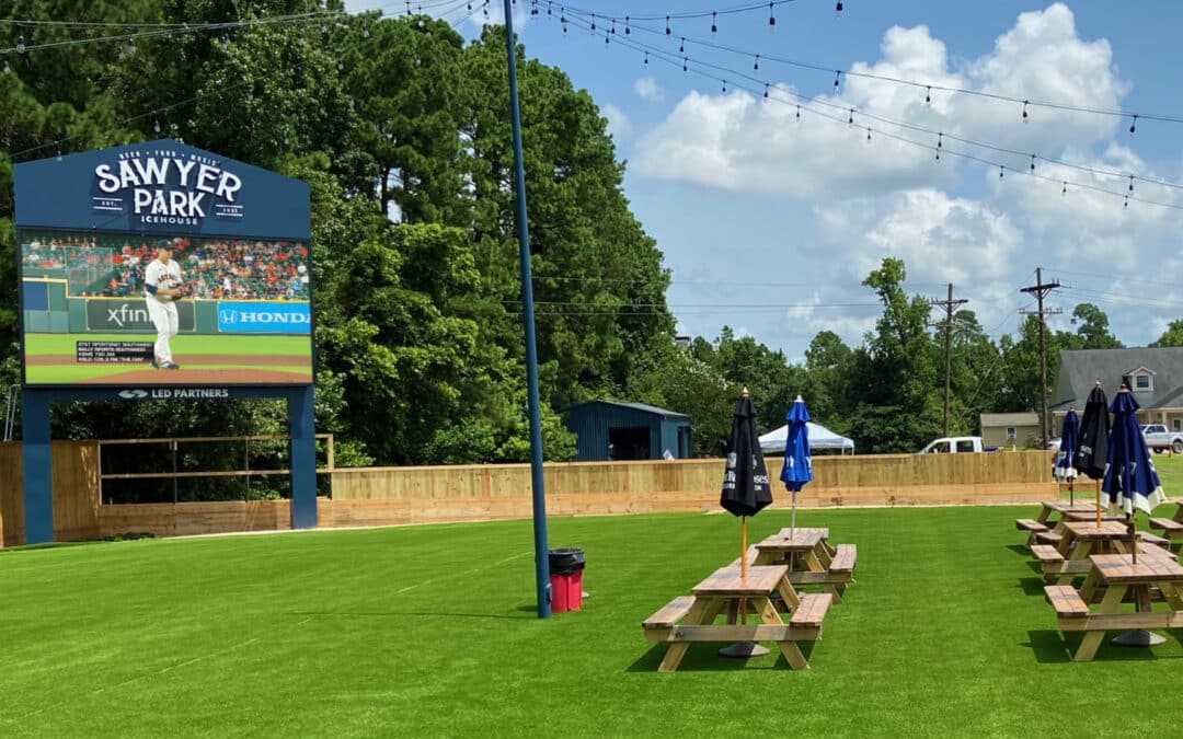Sawyer Park Outdoor Videowall