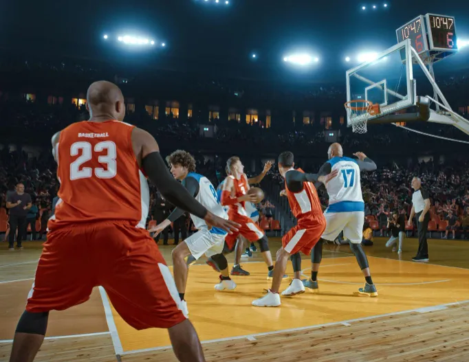 Basketball LED scoreboard