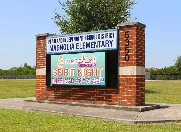 Magnolia-Elementary-School-Full-Color-LED-Display