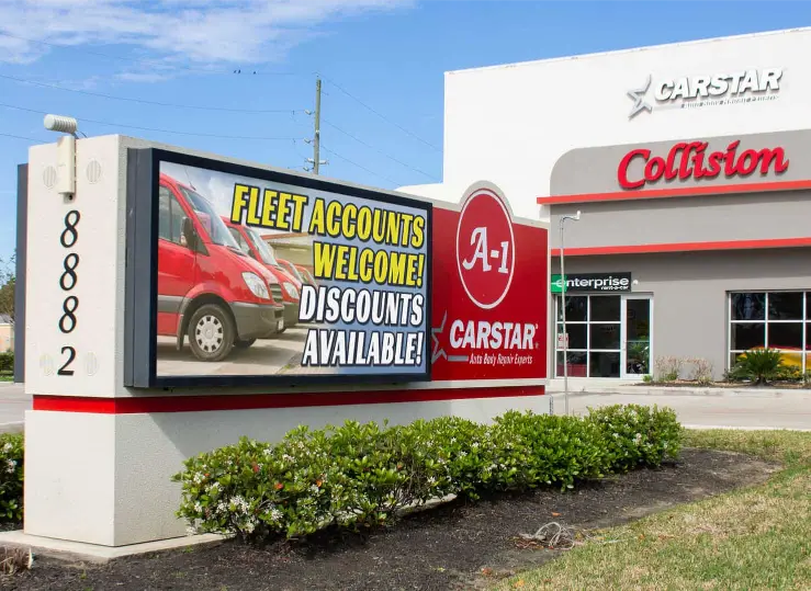Product Automotive Services Signs