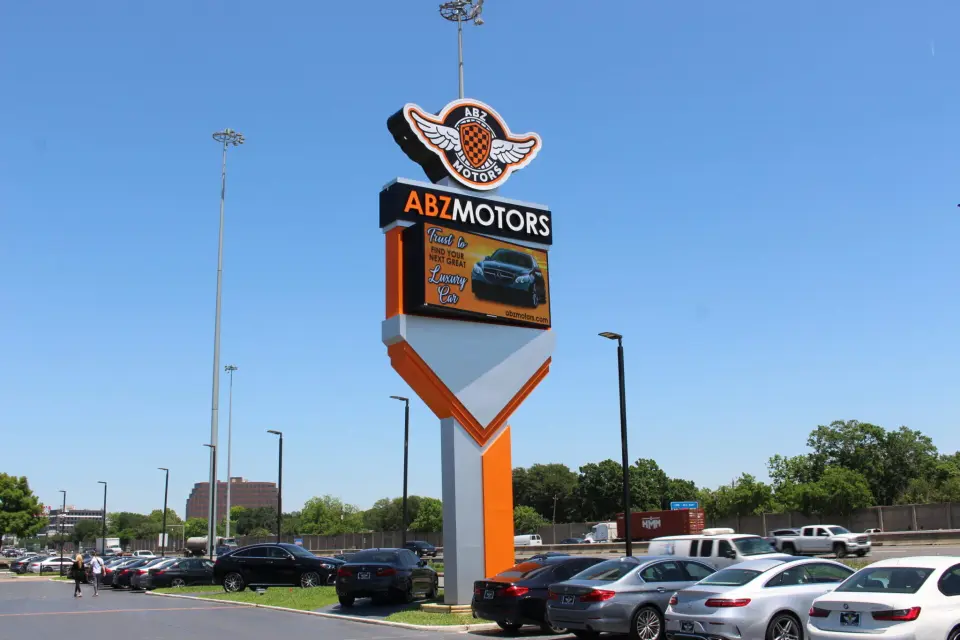 Product Commercial Outdoor sign